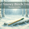 Snowy birch trees
